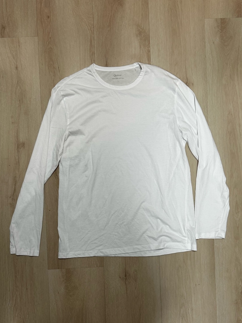 Quince Men’s White Long Sleeve Shirt